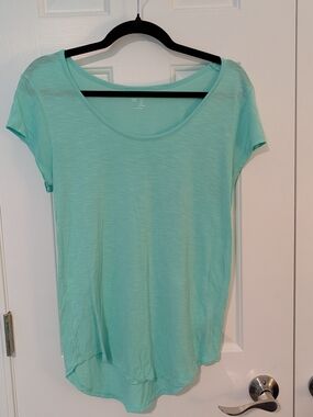 GAP Mint Short Sleeve Scoop Neck Tee